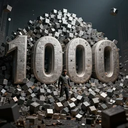 thousand of default cube dumped ,hyperrealistic mixed media high resolution , stunning 3d render Unreal Engine , dim volumetric lighting, 8k octane beautifully detailed render, full body shot, post-processing, extremely hyper-detailed, intricate, epic composition, highly detailed attributes, highly detailed atmosphere, cinematic lighting, masterpiece, trending on artstation, very very detailed, masterpiece, stunning, flawless completion, perfection,