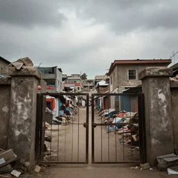 the slums outside the gates of heaven
