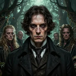 highly detailed portrait of jack the ripper, realistic, horror, fantasy art by greg rutkowski, stanley artgerm, loish, rhads, tom bagshaw, global illumination, radiant light, detailed and intricate environment
