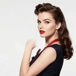 pin - up girl, 1 9 5 0's, noir, 8 k
