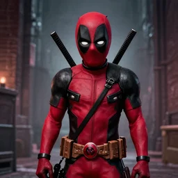 deadpool claymation, frightening