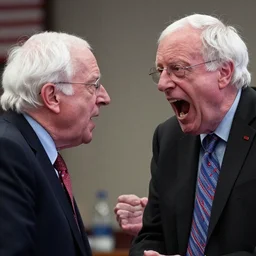 bernie sanders yelling at walter white,