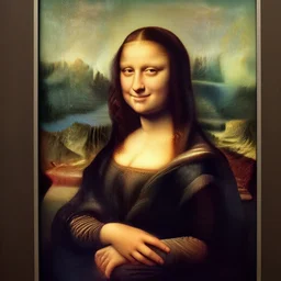 mona lisa stoned out of her mind laughing funny
