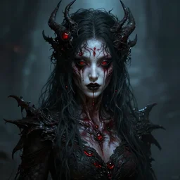 an indescribable being of terror and beauty, concept art, dark fantasy, unreal engine, portrait