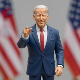 a figurine of joe biden