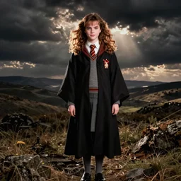 J.k Rowling as Hermione