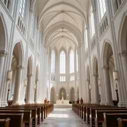 huge church interior lumen unreal 5, 8 k