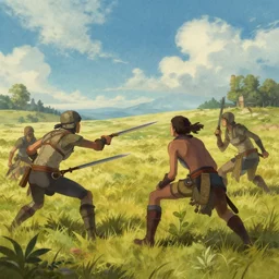 the field of strife, wlop, by artworm, jorgen
