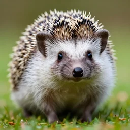 cute but suspicious looking hedgehog