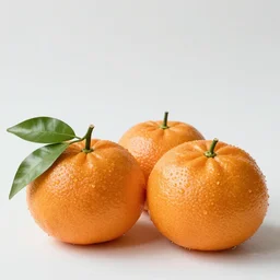 three mandarins