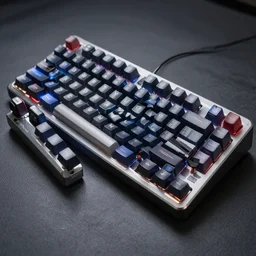 Atari ST gamer mechanical keyboard, high quality photo