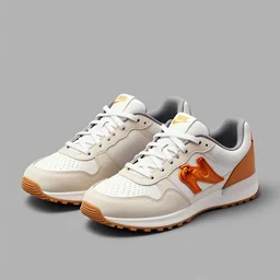 a pair of sneakers inspired by chicken piccata
