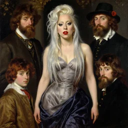 a beautiful painting of lady gaga by john everett millais and dante gabriel rossetti and john collier and john william waterhouse, preraphaelite, detailed, trending on artstation, hd, masterpiece