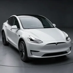 a design study of a brand new tesla car, ultra realistic details. 8k