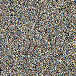 artwork of a building, with a large visible humanoid and a visible scenery in the style of kazimir malevich,