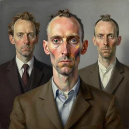 Portrait of an abstract visual of artificial intelligence,highly detailed, very coherent, painted by Francis Bacon and Edward Hopper, Wayne Barlowe, painted by James Gilleard, surrealism, airbrush,  art by JamesJean