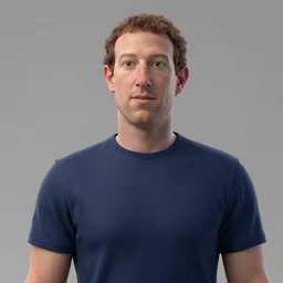 mark zuckerberg 3 d render, unreal engine