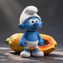 papa papaya smurf