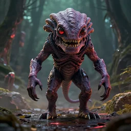 with no problems,, stranger things, demodog, demogorgon, mindflayer, cinematic, highly detailed, photorealistic, volumetric lighting
