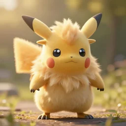 real life pokemon umbreon, adorable, fluffy, ultra realistic, golden hour, sharp focus