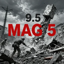 a 9. 5 mag earthquake