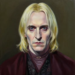 portrait of voldemort in acrylic
