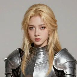 concept art of a beautiful knightess with blonde hair, wearing armor | | cute - fine - face, pretty face, fine details by stanley artgerm lau, wlop, rossdraws, james jean, andrei riabovitchev, marc simonetti, and sakimichan, trending on artstation