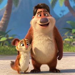 movie still of tom cruise in pixar's madagascar