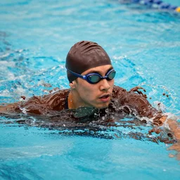 swimming in viscous dark chocolate