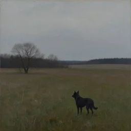 melancholic landscape inspired by pete mohrbacher