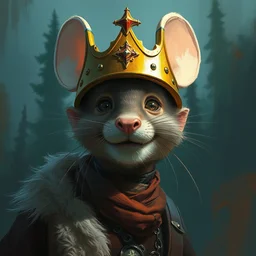 mouse king portrait, ismail inceoglu