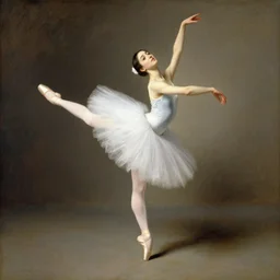 ballerina painted by leyendecker
