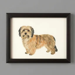 tlingit haida lithographic, havanese dog,, simple colors, lithograph print by tristan - wolf reg davidson clifton guthrie maynard johnny jr. trending on society 6