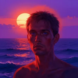 the red power noise meaning of a schizophrenic's life ultra violet future sun and ocean 8K