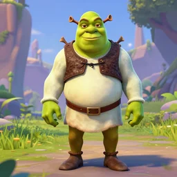 shrek in fortnite