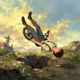 boy riding falkor falling through the nothing. the neverending story movie. greg rutkowski. sunlit undertones. 3 8 4 0. 2 1 6 0.