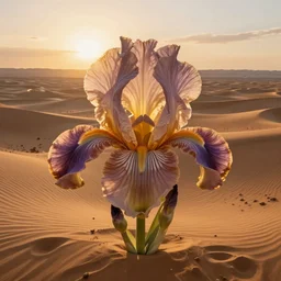wide landscape photo of a desert that mimics the shape and macro!!! detail!!! of an iris!!!!!! and pupil!!, centered!! high detail, drone photo, golden hour, medium format