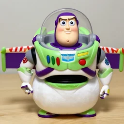 buzz lightyear squishmallow, realistic