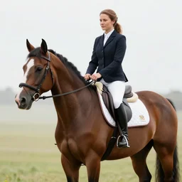 jennifer connely riding a horse