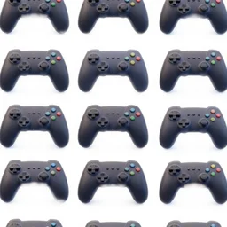 a seamless pattern of 🎮 rendered in blender, 4 k, hi res, ultradetailed, 3 d, unreal engine 5