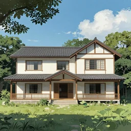 a big house by shigeru miyamoto