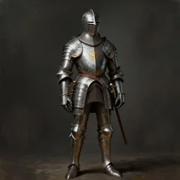 full body portrait of a knight armour, highly detailed painting by gaston bussiere, craig mullins,, 8 k, mid shot, octane render, cinematic, chiaroscuro, unreal engine, concept art