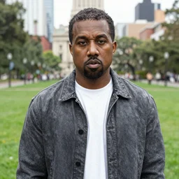 kanye west in rizal park shot on iphone 6