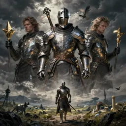 paladin concept art, beksinski, wayne barlowe, adrian smith concept art, ruan jia, weta workshop the hobbit
