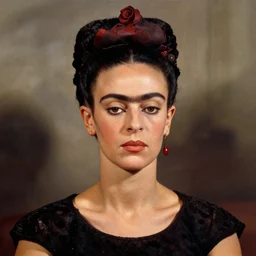 “female portrait by frida kahlo”