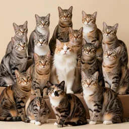 a council made of cats