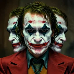symmetric!! sinister portrait of joker by chip zdarsky, masterpiece, atmospheric, illustration, fine details