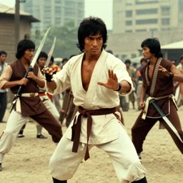 a film still from kung fu hustle ( 2 0 0 4 )