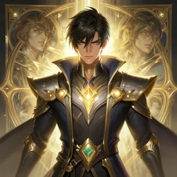 symmetry!! portrait of yasuo, league of legends, tech wear, glowing lights!! intricate, elegant, highly detailed, digital painting, artstation, concept art, smooth, sharp focus, illustration, art by artgerm and greg rutkowski and alphonse mucha