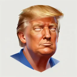 asthetics! pretty! cell shaded  head portrait of donald trump as Borderlands 3 concept art, llustration, postapocalyptic grunge, concept art by josan gonzales and wlop, by james jean, Victo ngai, David Rubín, Mike Mignola, Laurie Greasley, highly detailed, sharp focus,alien,Trending on Artstation, HQ, deviantart, art by artgem